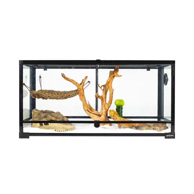 Reptile Glass 50 gallon black 40 gallon