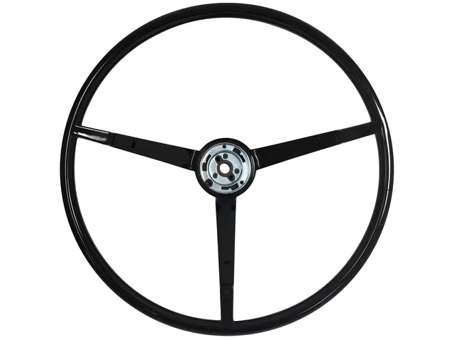 Steering Wheel 15 inch black 15"