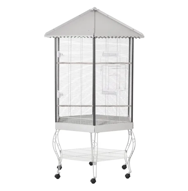 Bird Cage 77" portable gray