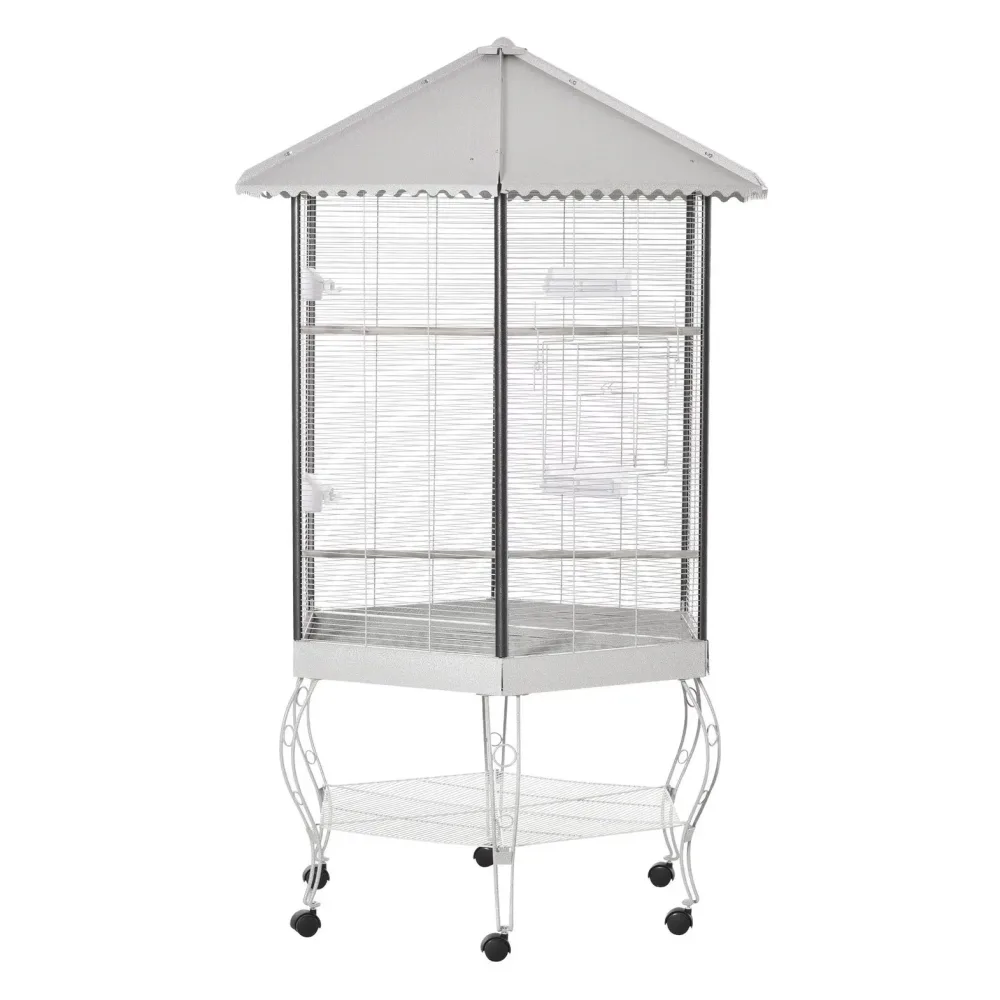 Bird Cage 77" portable gray