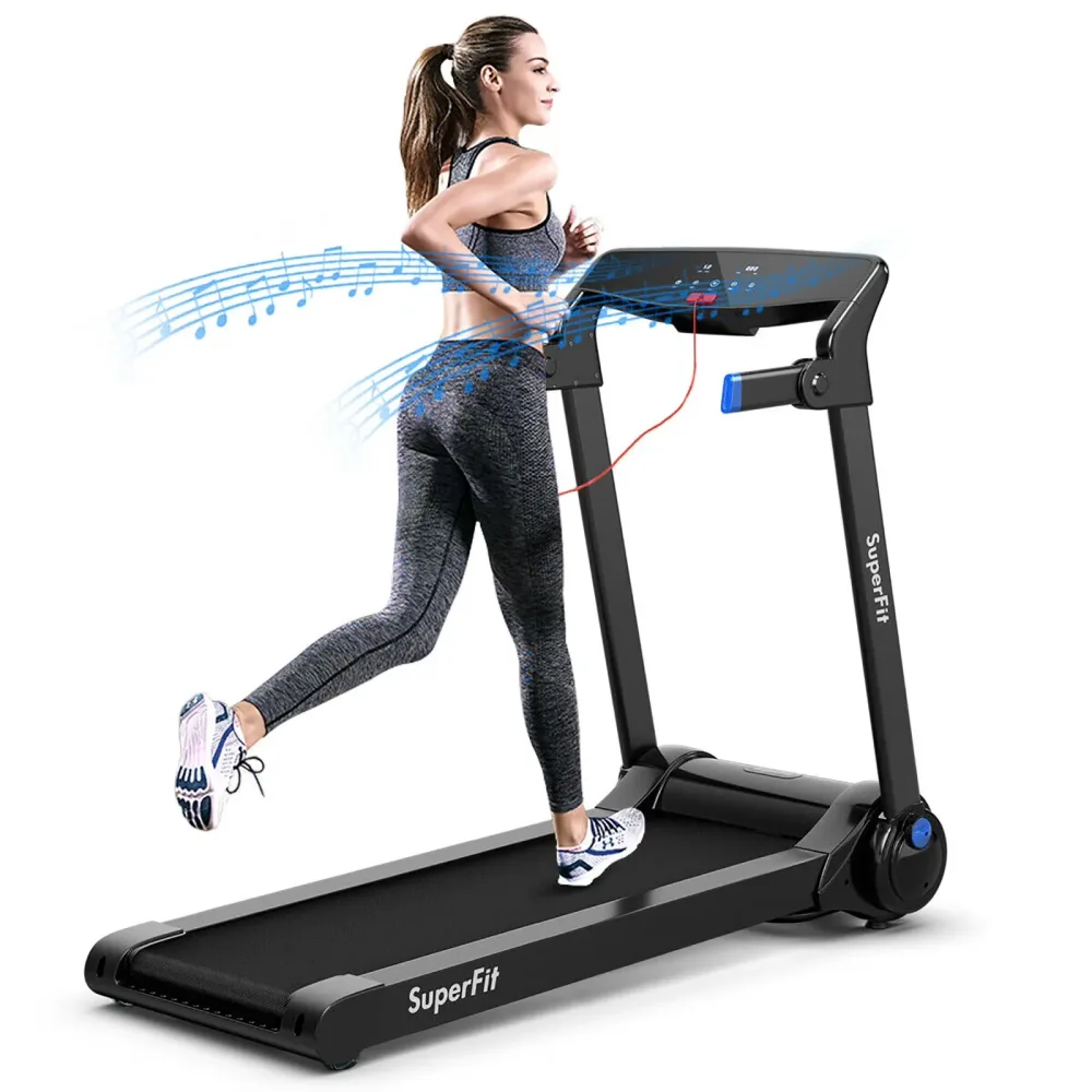 Running Machine 3hp folding red