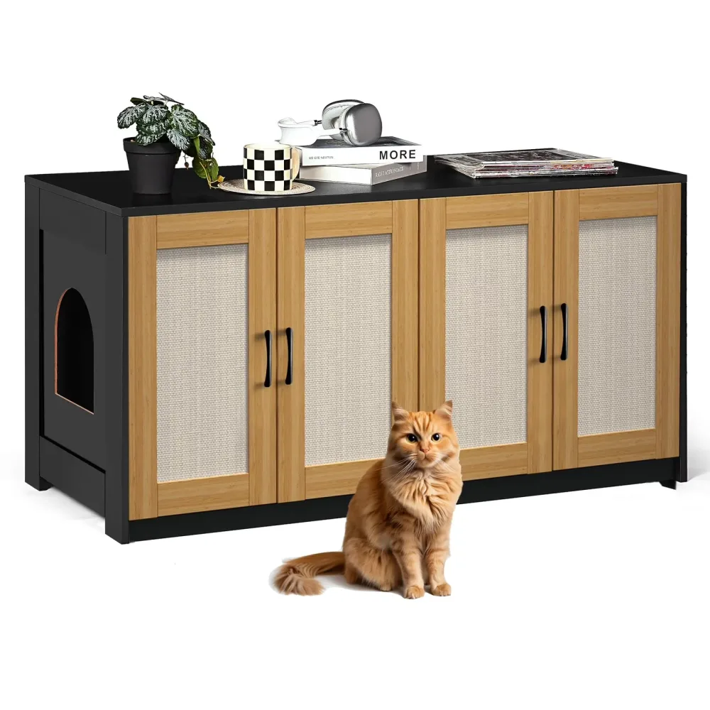 Litter Box 47.2" black 22.4"