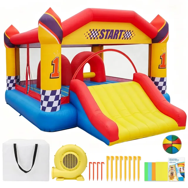 Backyard Play waterproof portable red