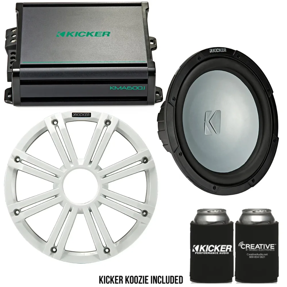 Amplifier Bundle 12 inch 600 watt led
