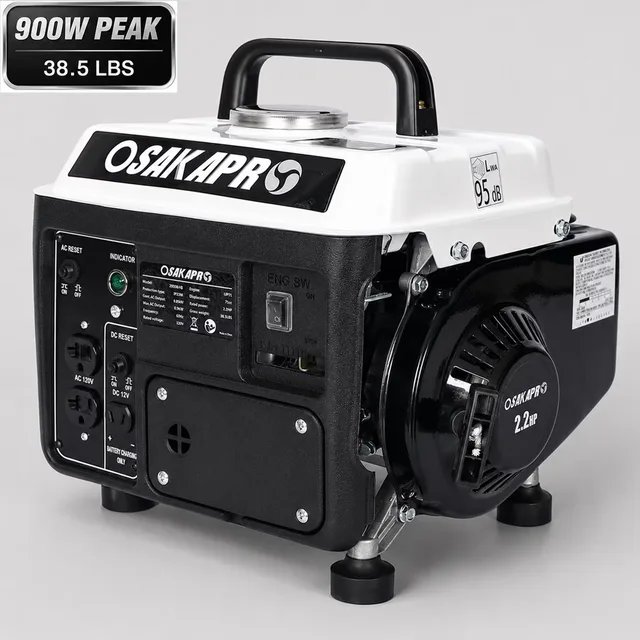 Portable Generator 38.5lbs 900 w