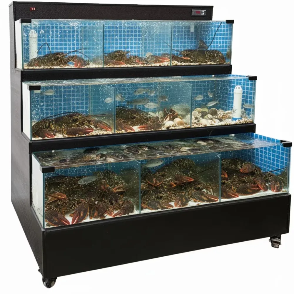 Tank 60" 220v blue