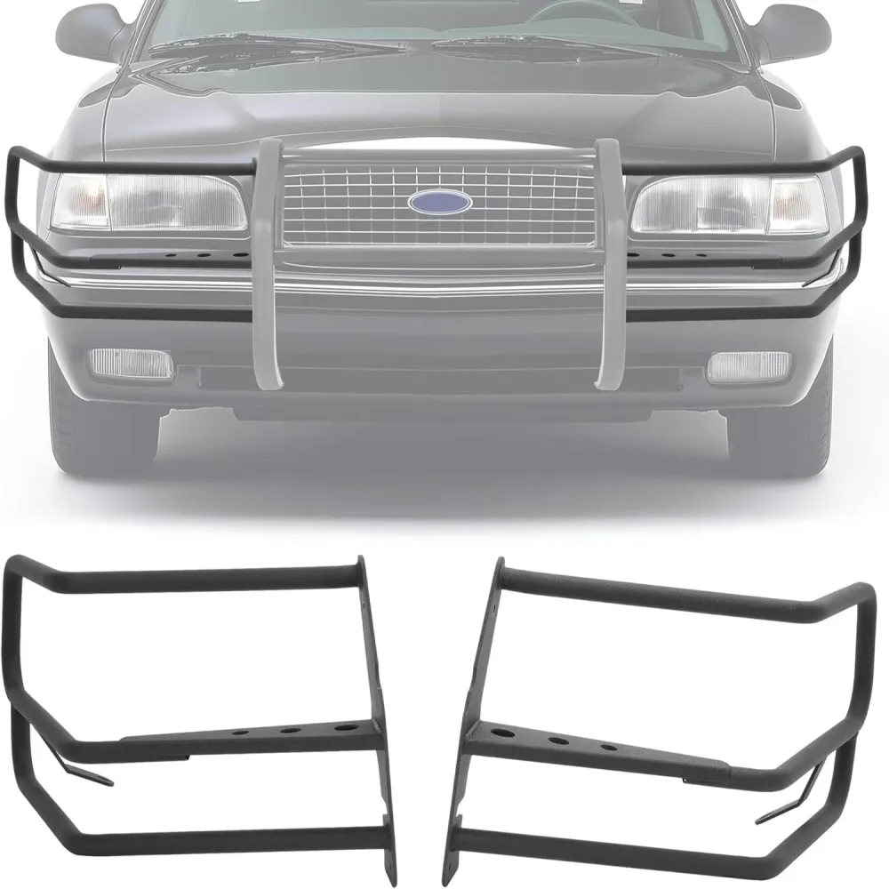 Bumper Grille black 1 pair