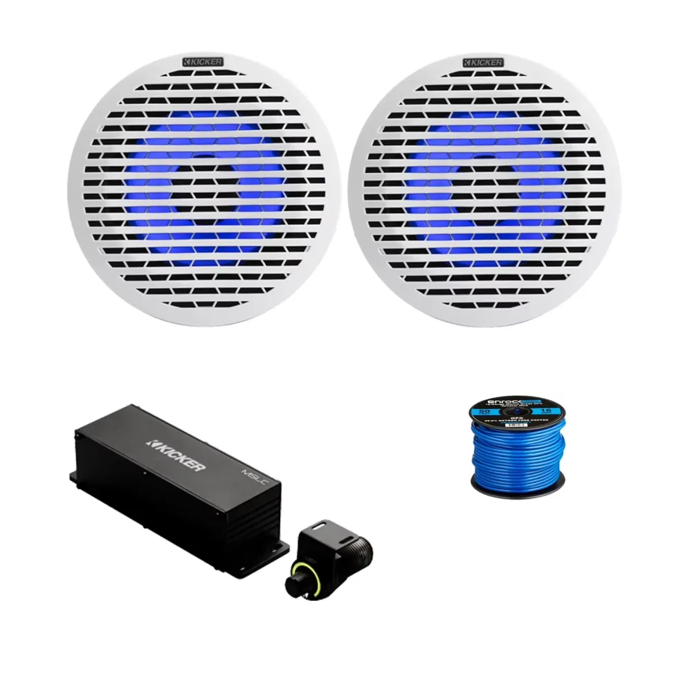 Audio Speakers 1 pair 6.5" 130 watt