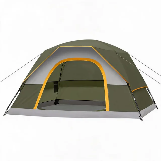 Dome Tent 4 people waterproof windproof