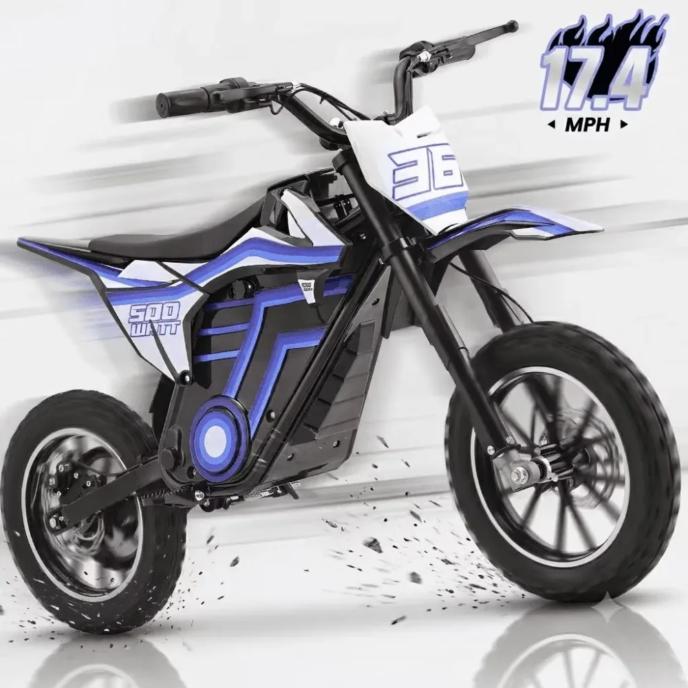 Dirt Bike 36v 500w red