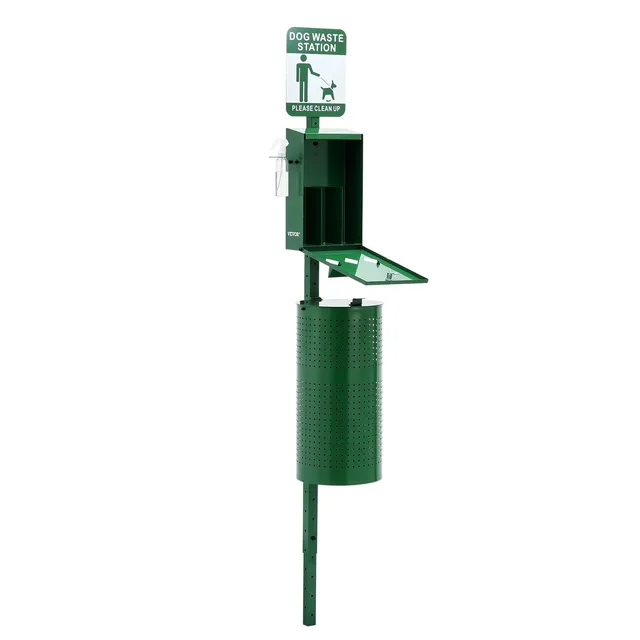 Bag Dispenser 11.5 gallons green