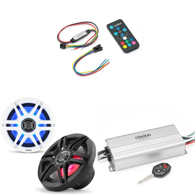 Boat Audio 4 channel 6.5" led