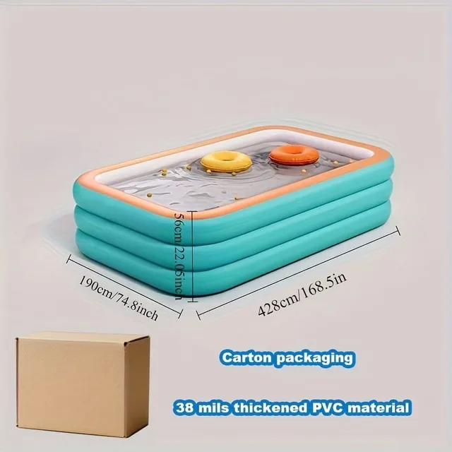 Swimming Pool 3 people 0.38mm 168.5 inches