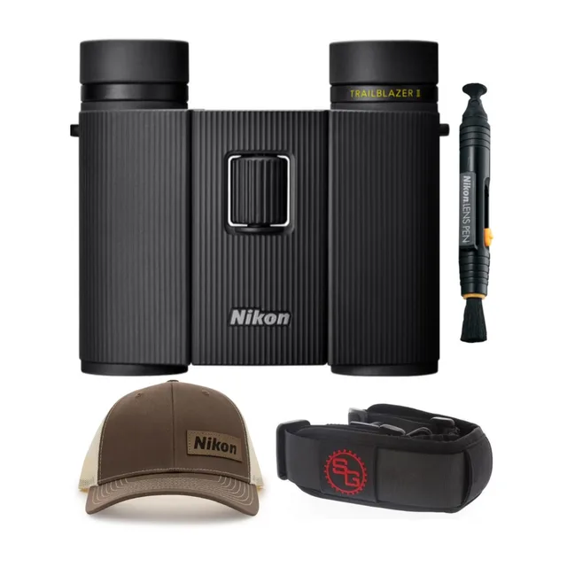 Compact Binoculars black 25mm 3.3 feet