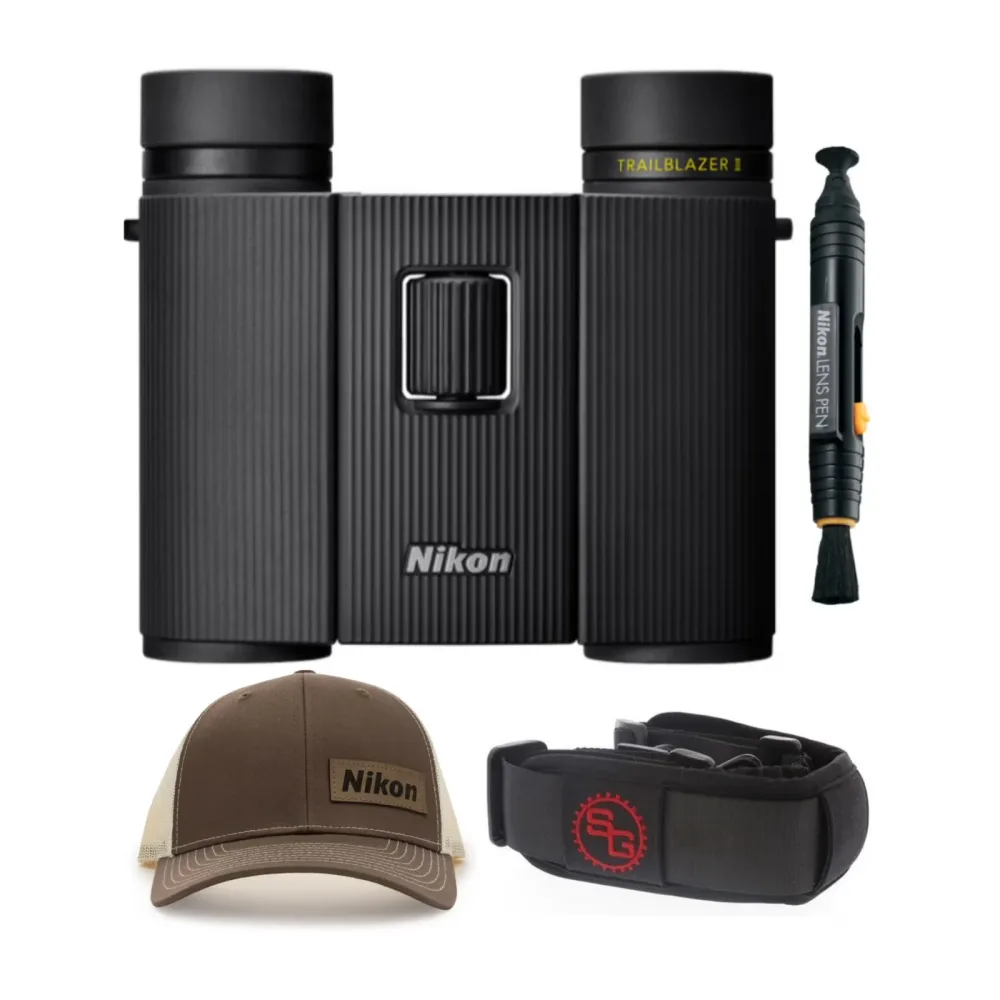 Compact Binoculars black 25mm 3.3 feet