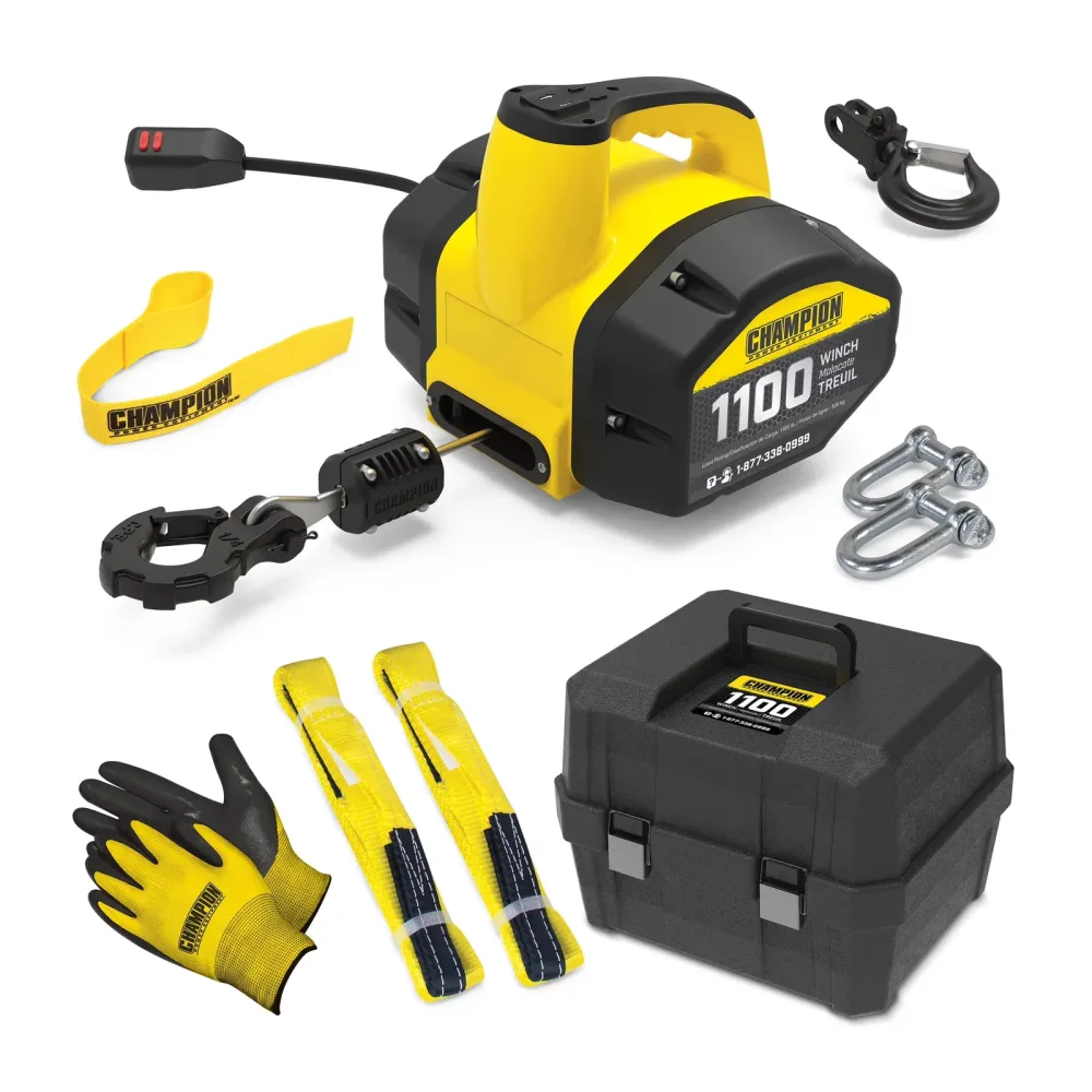 Electric Winch 1100 lb portable 1100 pounds
