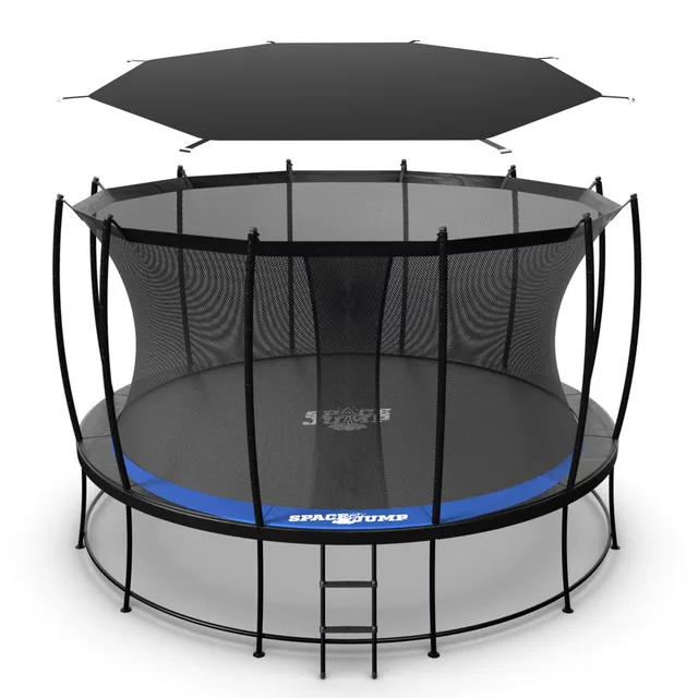 Backyard Play 14' black heavy-duty