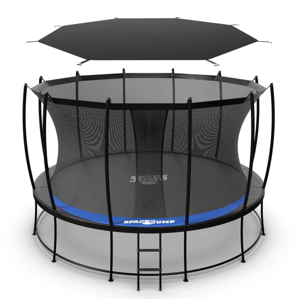 Backyard Play 14' black heavy-duty