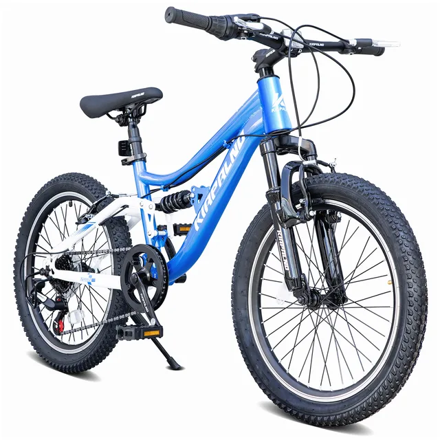 Mountain Bike 20 inch adjustable blue
