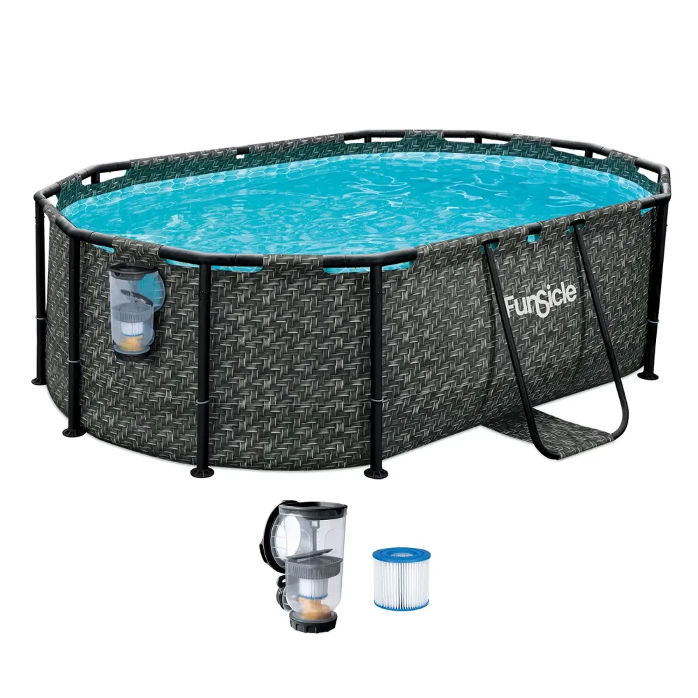 Ground Pool 13' 11" 9ft