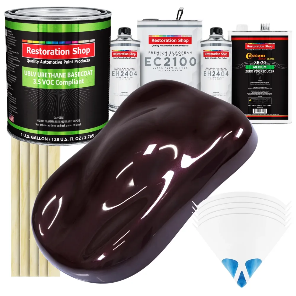 Auto Paint black 1 gallon 2 gallons