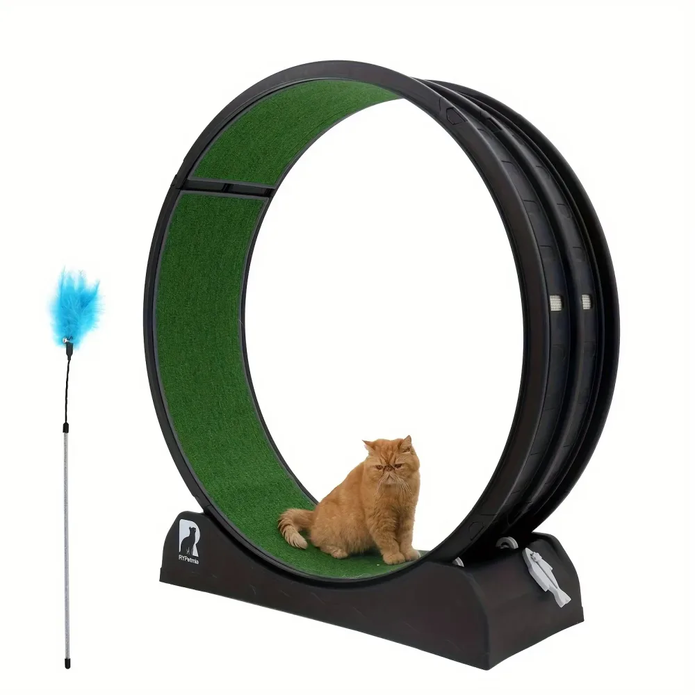 Cat Treadmill 33.5-47.2 inch black adjustable