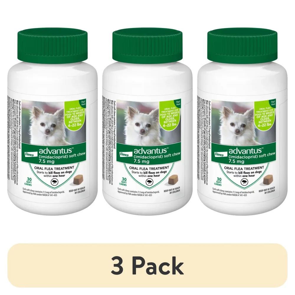 Soft Chews 3 pack 22 lbs 110 lbs