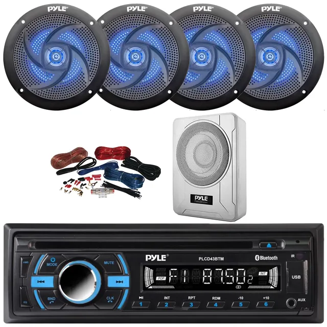 Stereo Receiver 4" 100w 600w