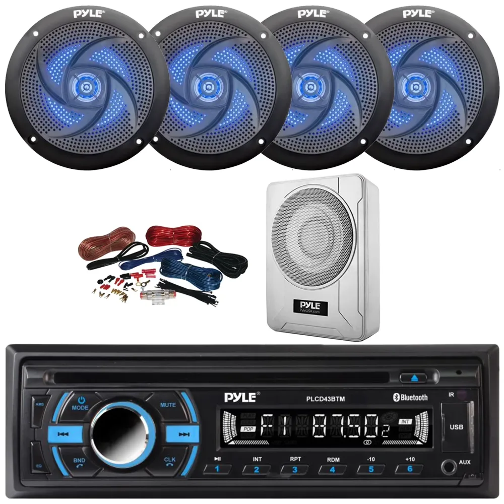Stereo Receiver 4" 100w 600w