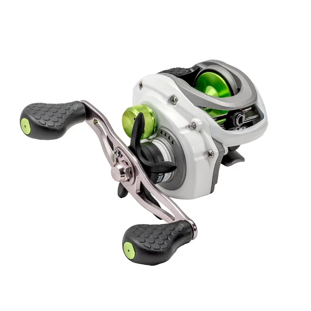 Fishing Reel white gray green