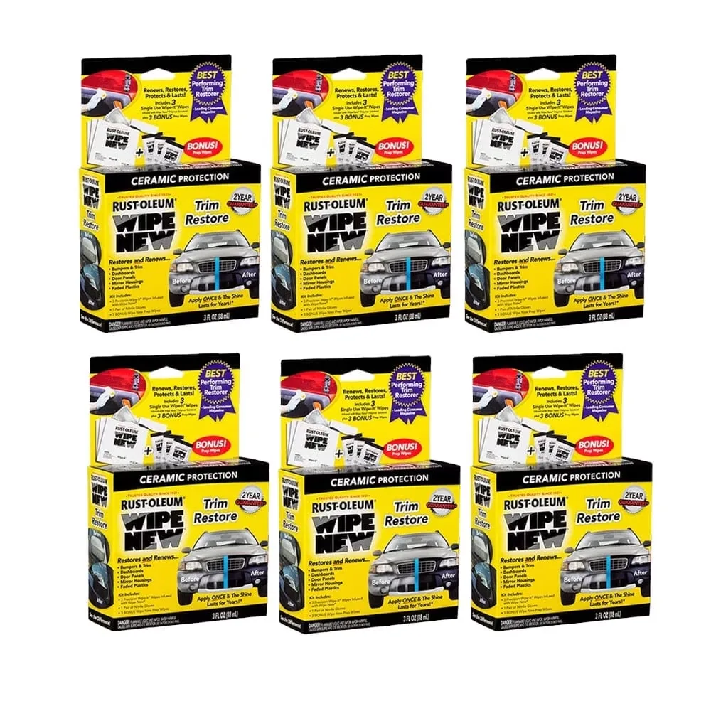 Wash & Detailing 6 pack 1.37 oz yellow