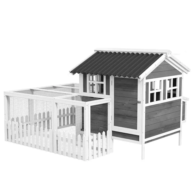 Chicken Coop 67" gray 67.75"