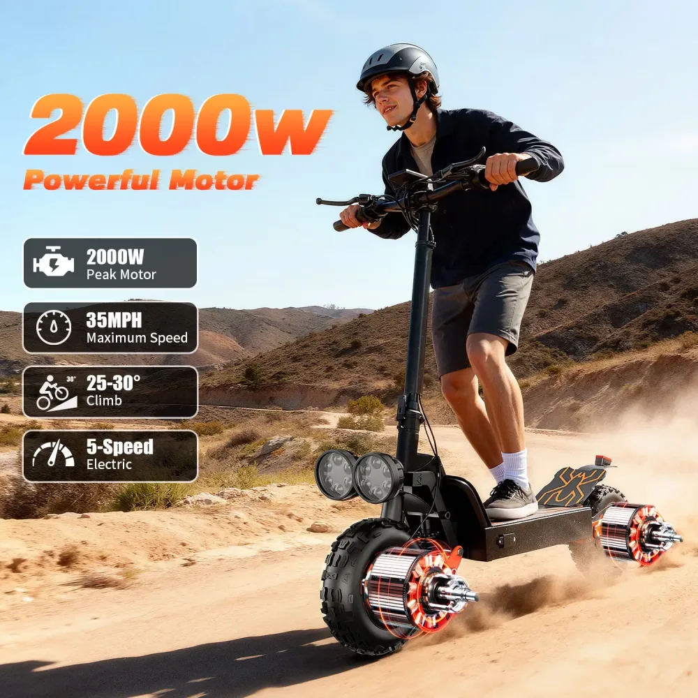 Electric Scooter 2000w 1500w 11.4"