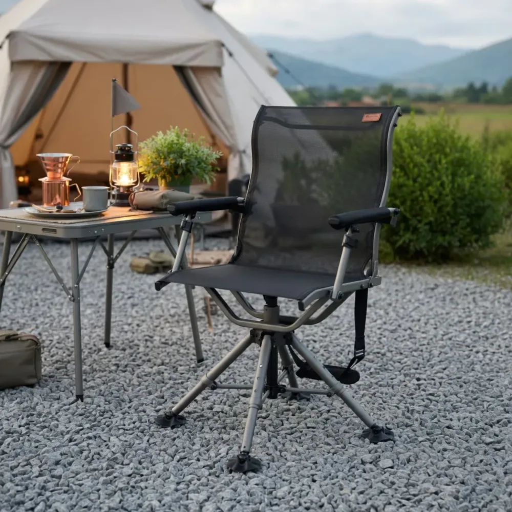Swivel Hunting portable black 24"