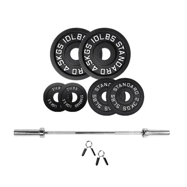 Weight Plates 70 lb 32 kg 6 ft