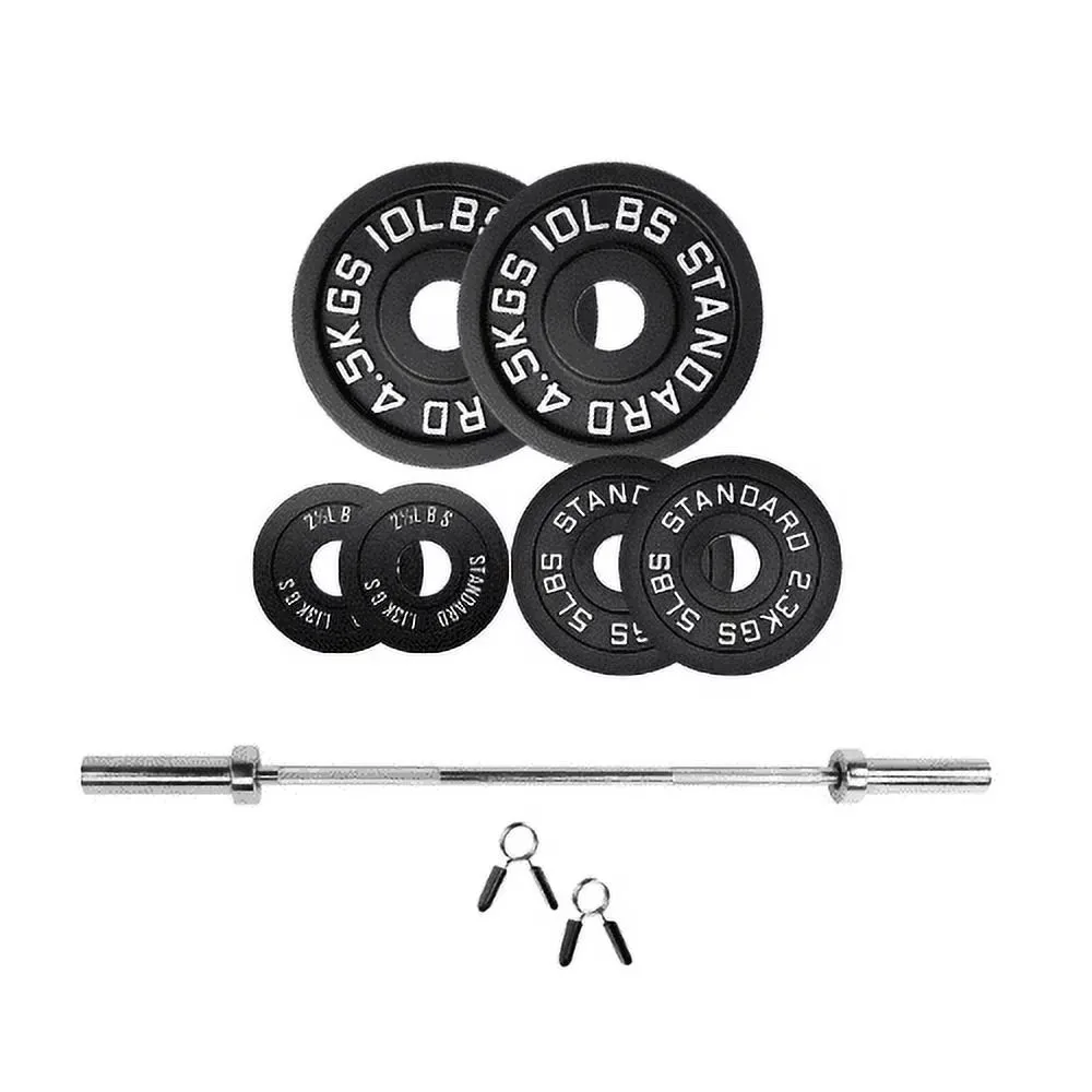 Weight Plates 70 lb 32 kg 6 ft