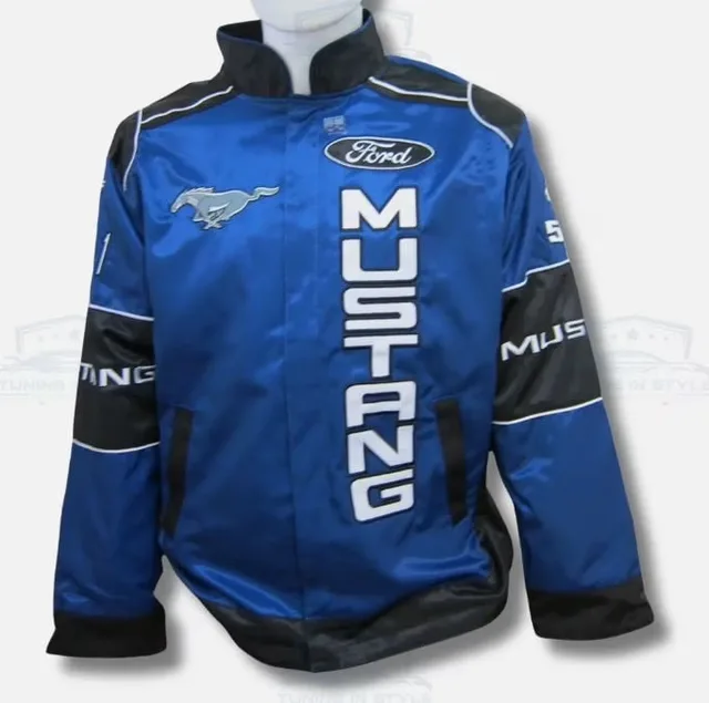Jacket blue black