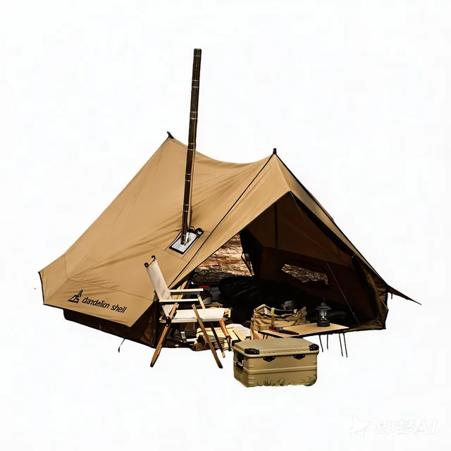 Hot Tent 3 people 98.43" 74"