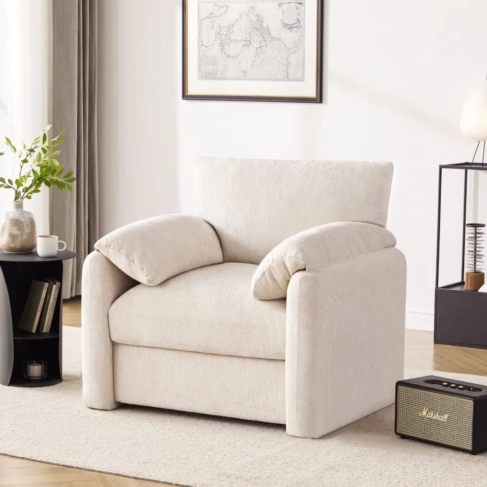 Living Room 38.6" beige 38.58"