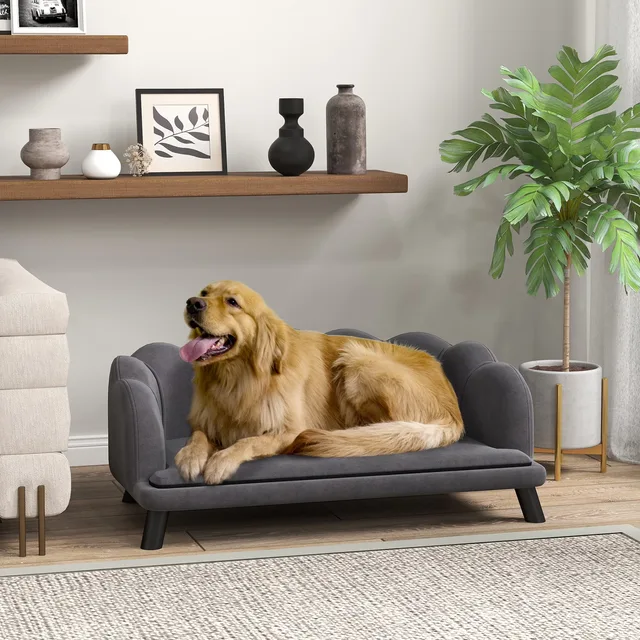Pet Bed gray 70lbs 75"