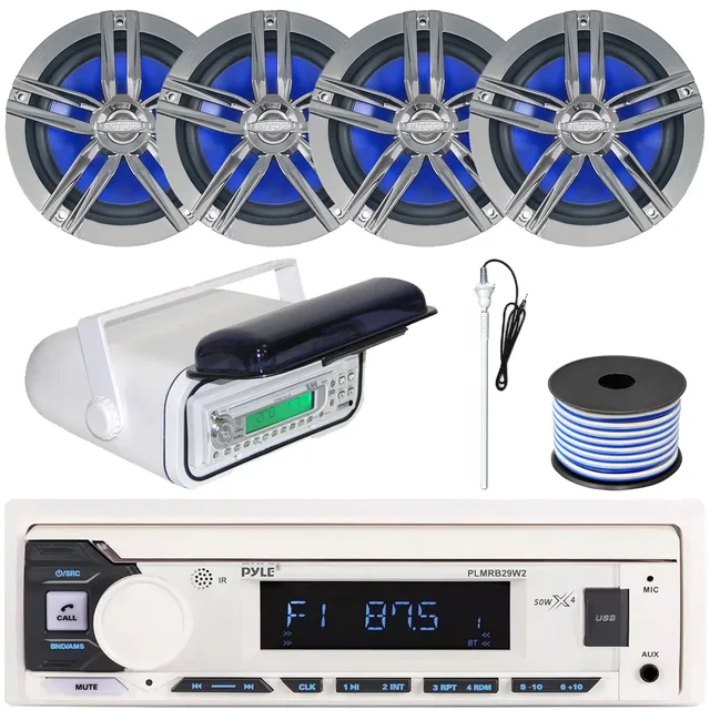 In-dash Stereo 6.5" 180w bluetooth
