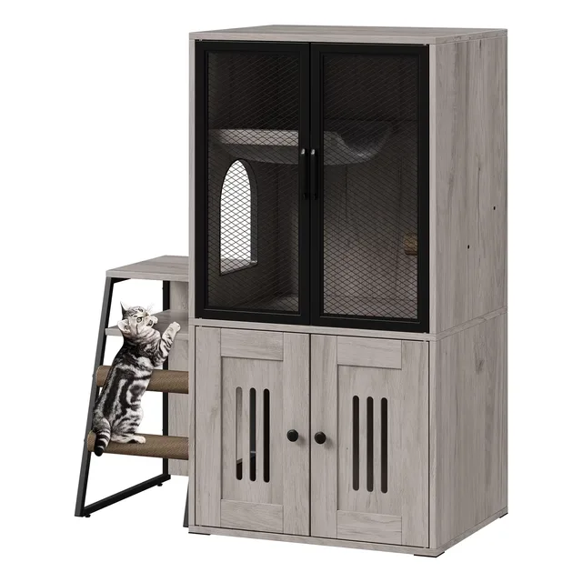 Litter Box gray 23" 18"