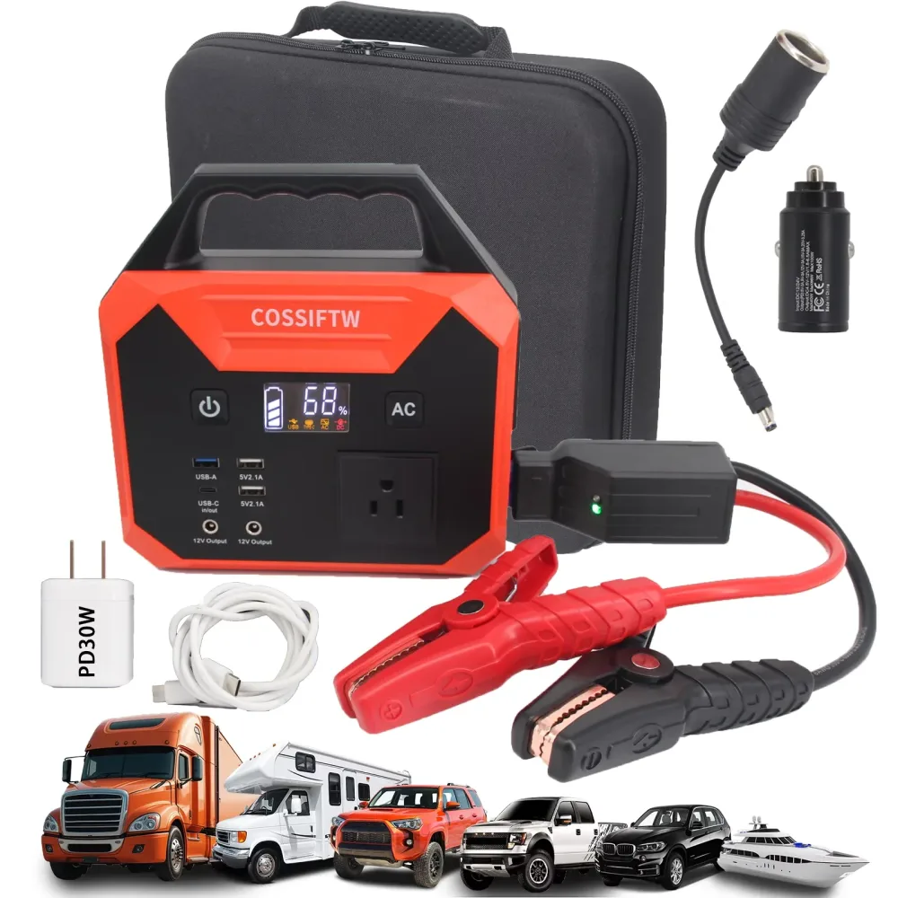 Car Battery 200w 60w portable