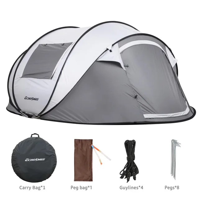 Tent 4-6 person gray 24inch