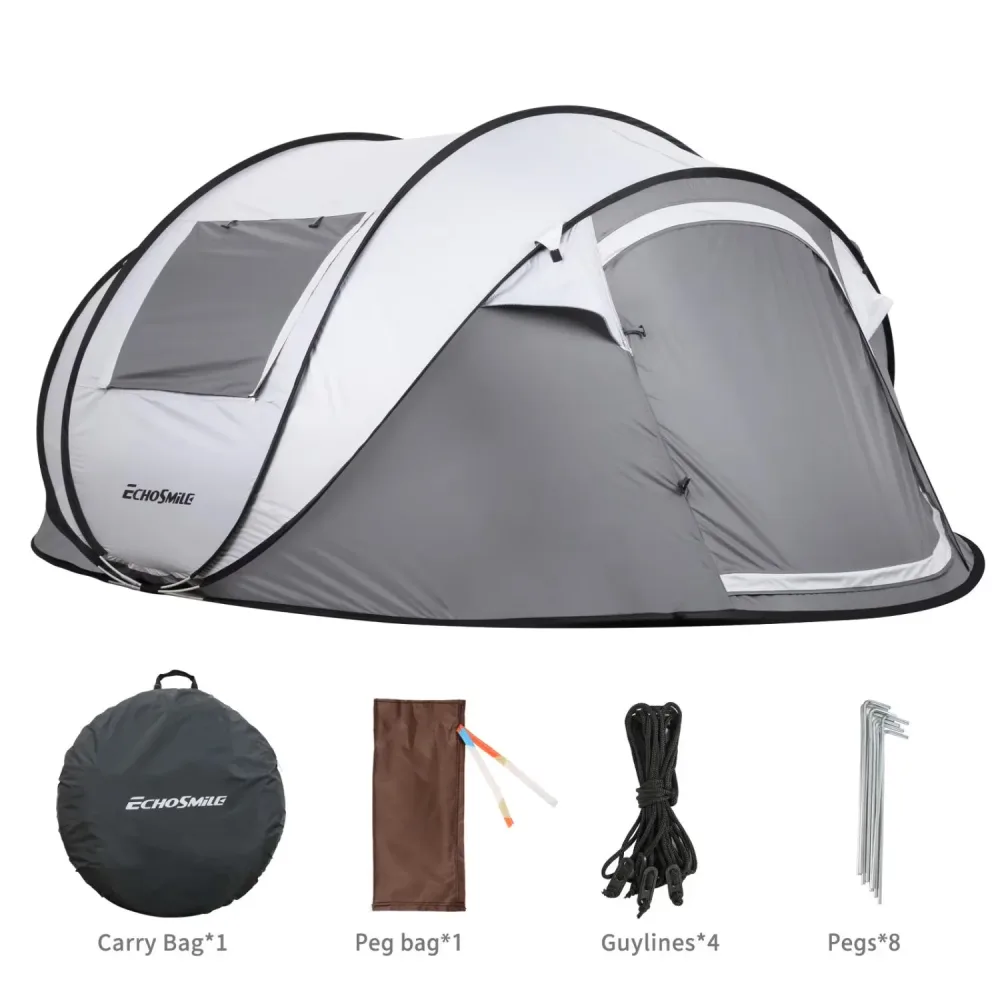 Tent 4-6 person gray 24inch