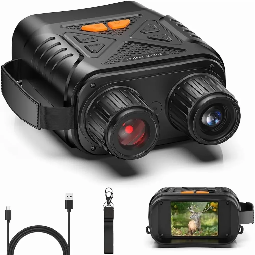 Binoculars adjustable 2624ft rechargeable