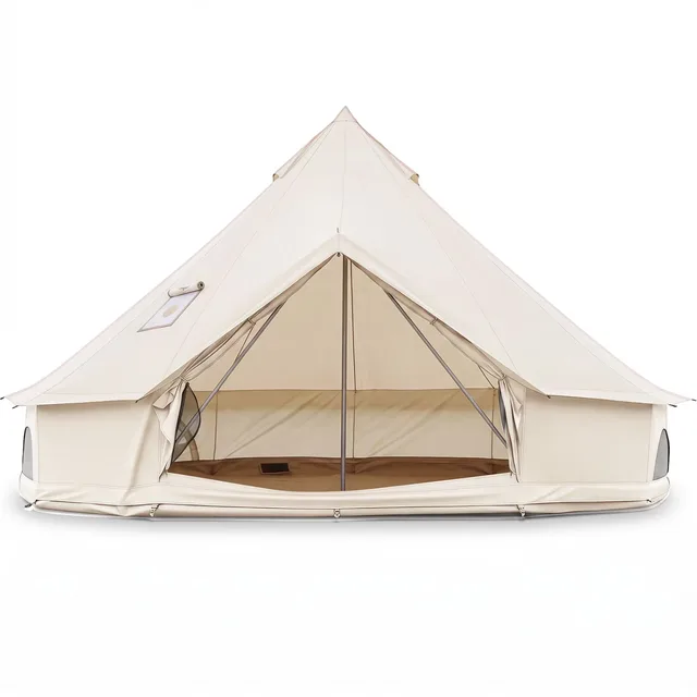 Bell Tent waterproof 2-4 people adjustable