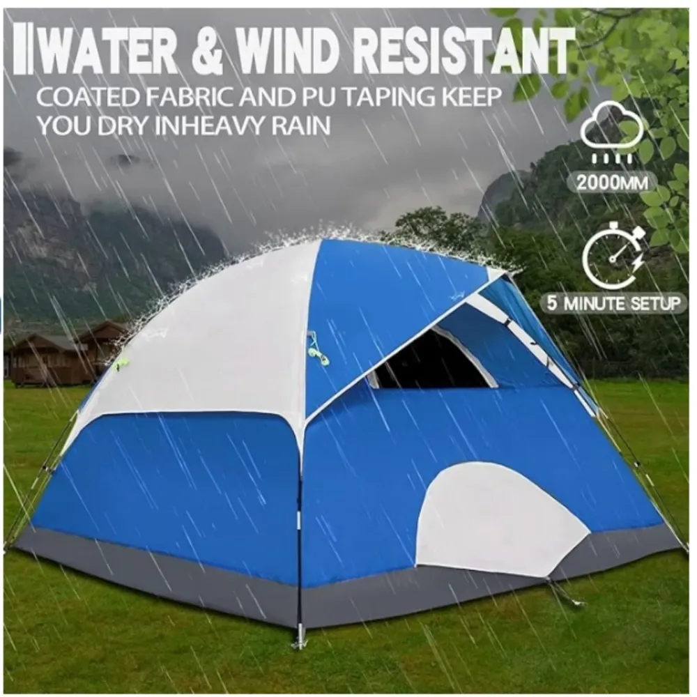 Tents 5 person 4 person waterproof