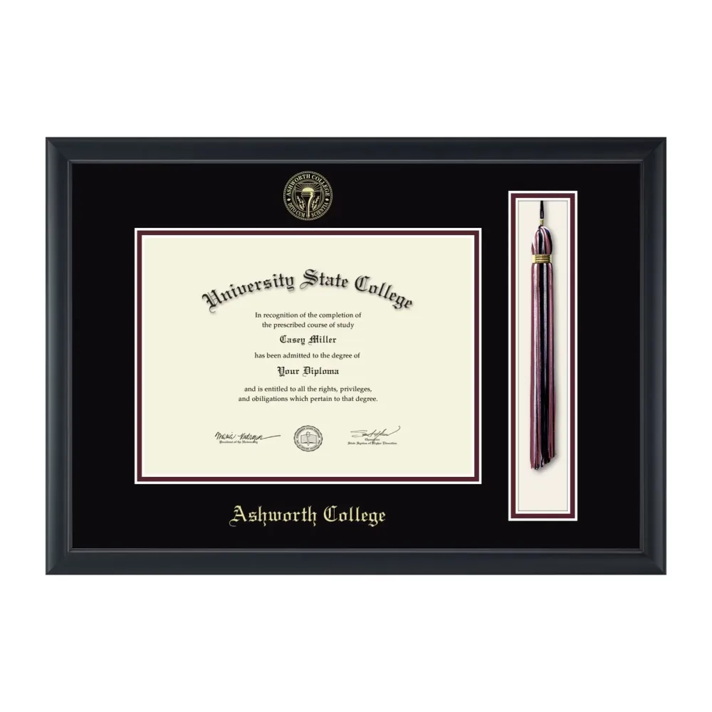 Diploma Frame black 11w 20.75w
