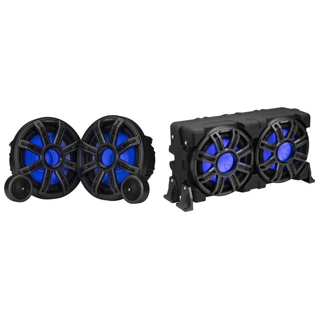 Marine Audio 8" 10" led